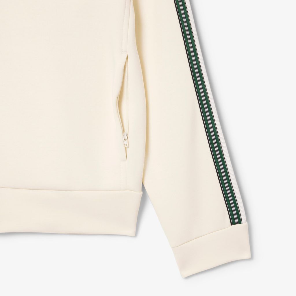 Áo Nỉ Lacoste Nam Dáng Suông Có Khóa Kéo Sản Xuất Tại Pháp