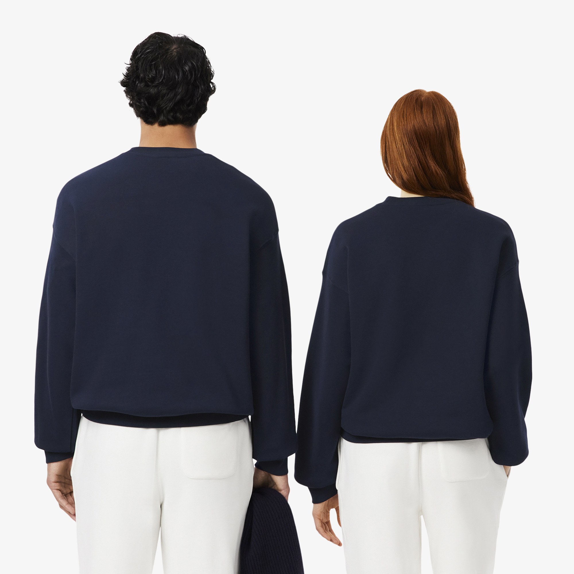 Áo Nỉ Lacoste Unisex Dáng Rộng Dày Dặn