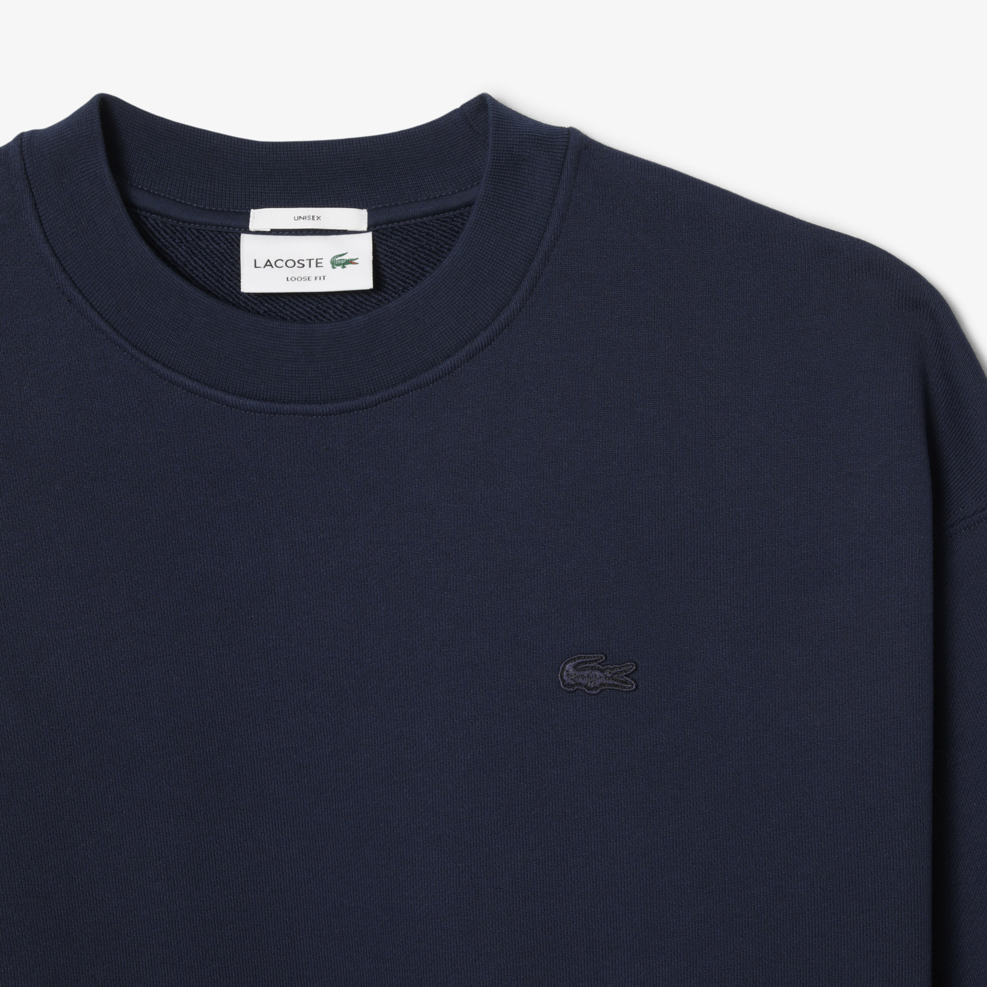 Áo Nỉ Lacoste Unisex Dáng Rộng Dày Dặn