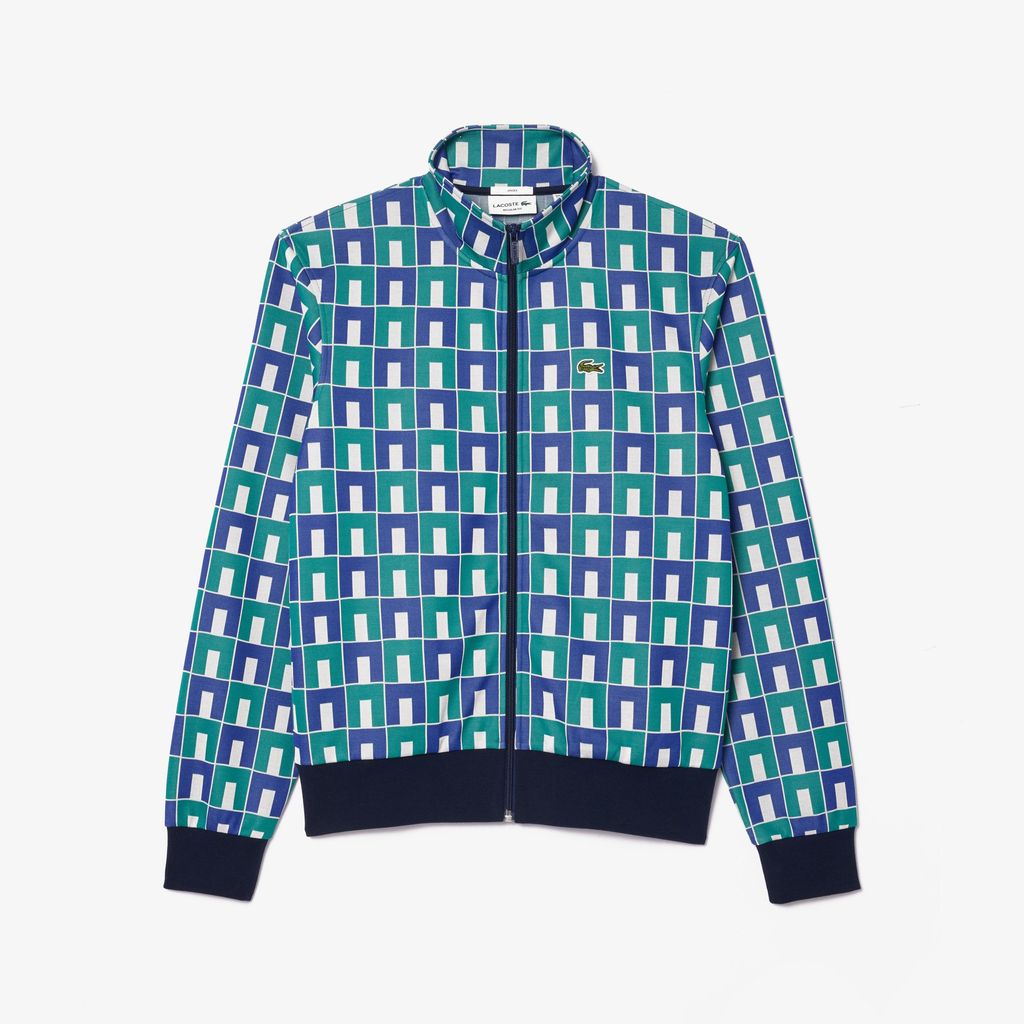 Áo Nỉ Lacoste Unisex Họa Tiết Chất Liệu Jacquard