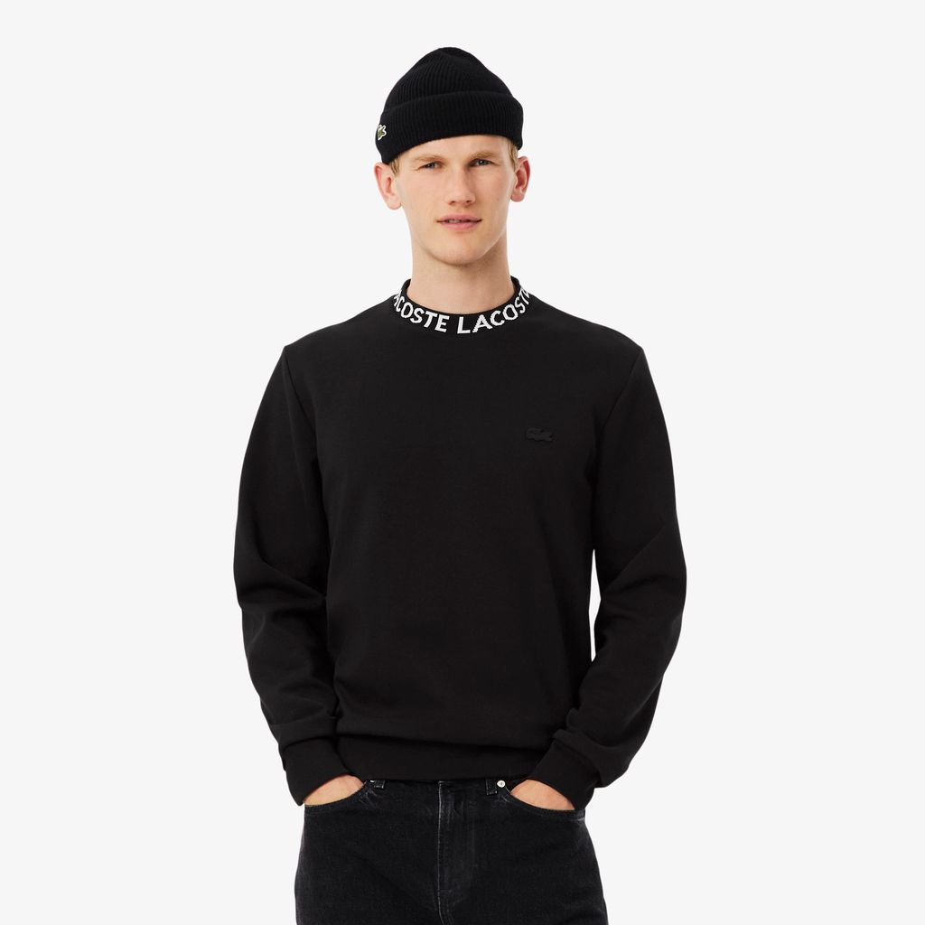 Áo Nỉ Lacoste Nam Chất Liệu Jersey Có Logo Jacquard