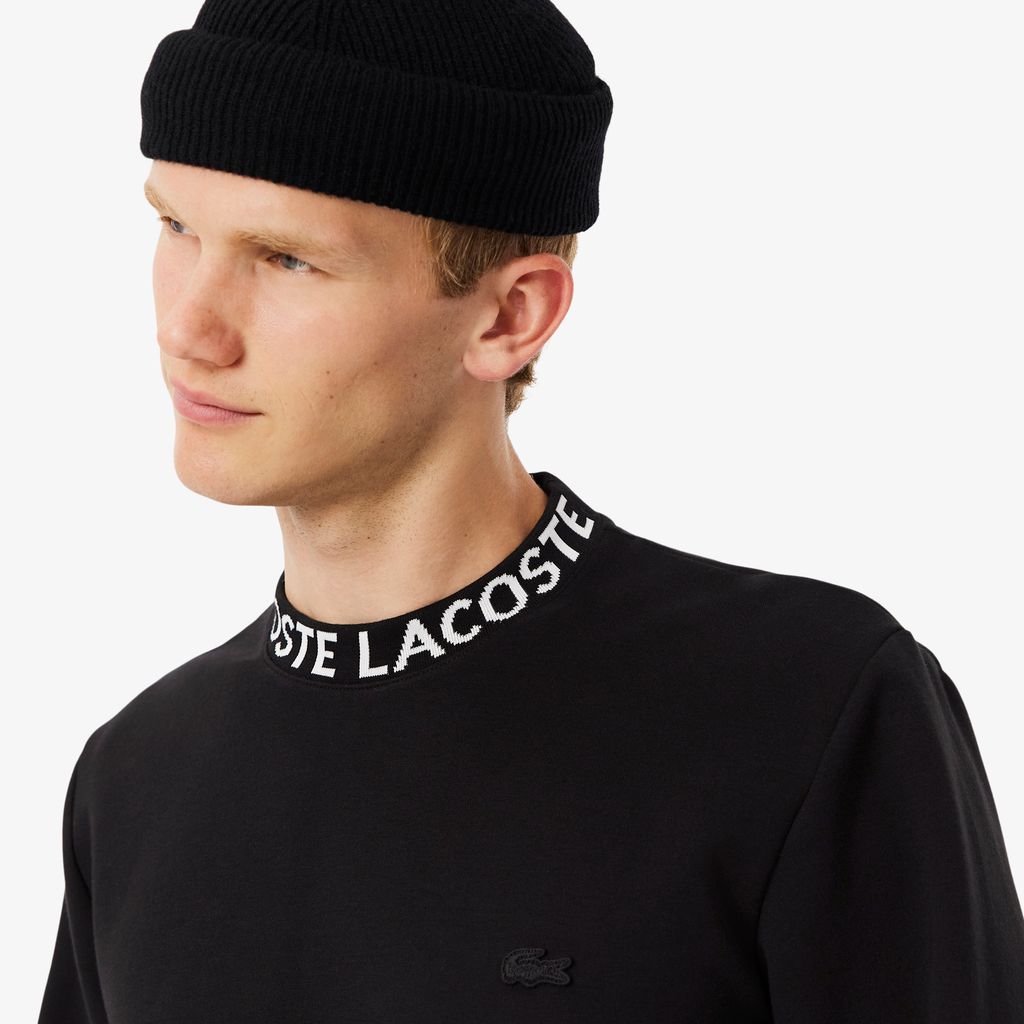 Áo Nỉ Lacoste Nam Chất Liệu Jersey Có Logo Jacquard