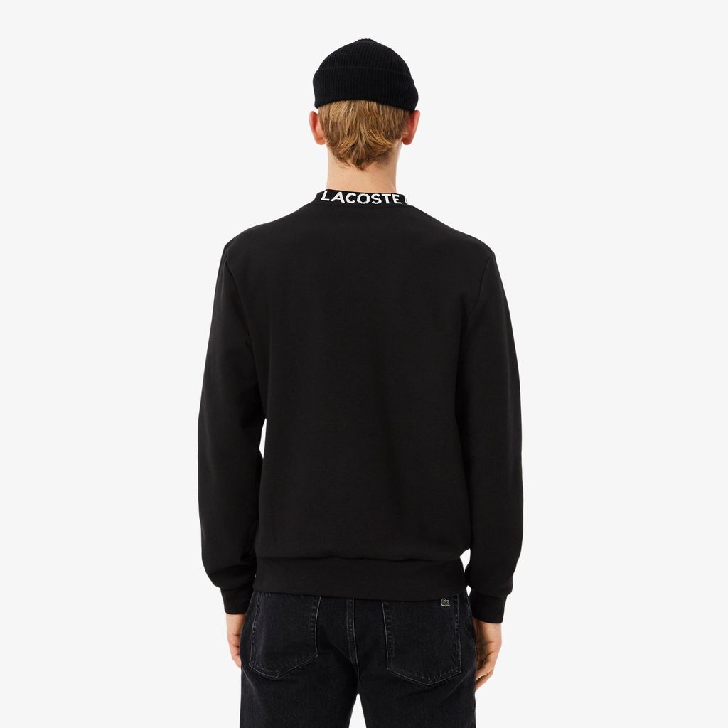 Áo Nỉ Lacoste Nam Chất Liệu Jersey Có Logo Jacquard