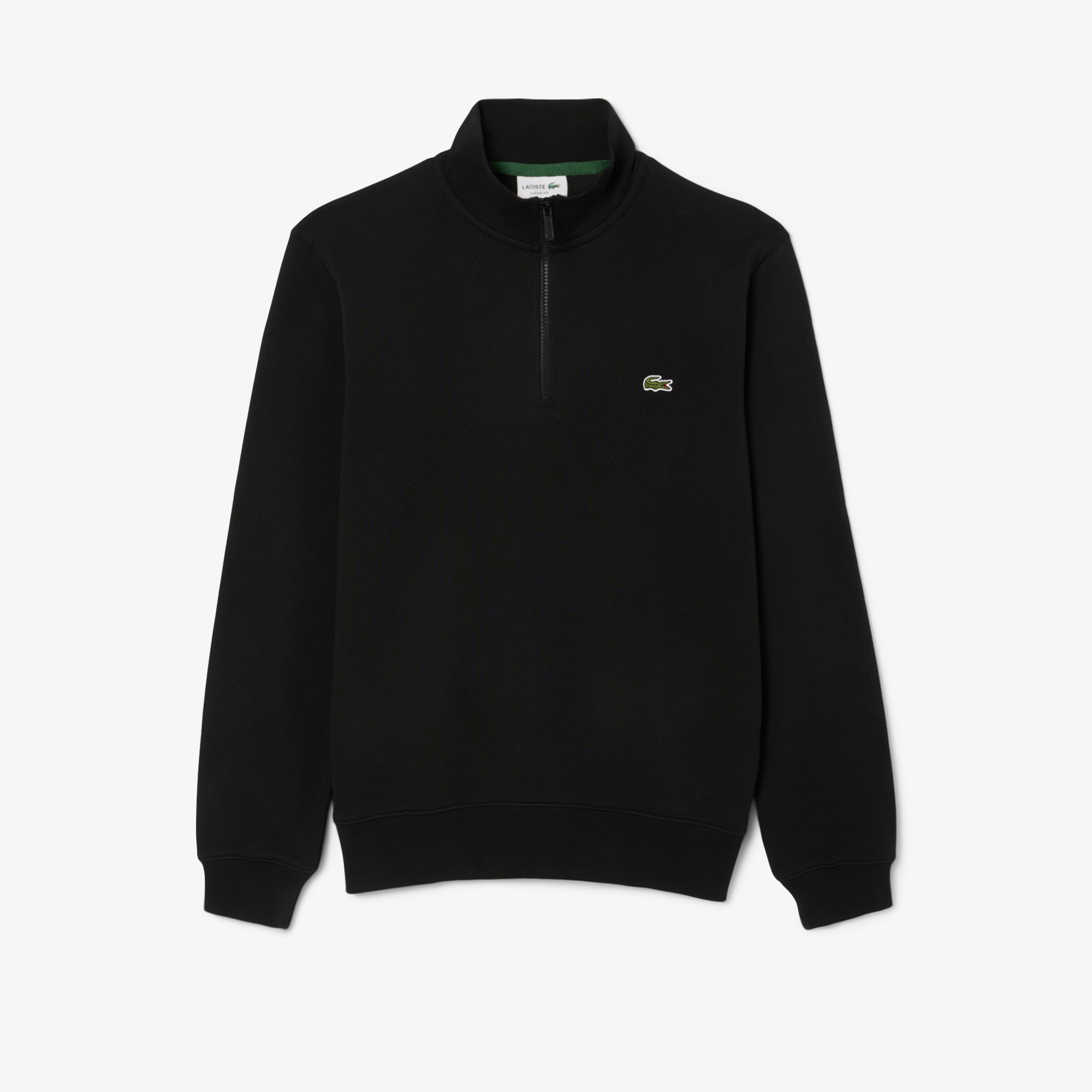 Áo Nỉ Lacoste Nam Dáng Cổ Điển Có Khóa Kéo Cổ Cao