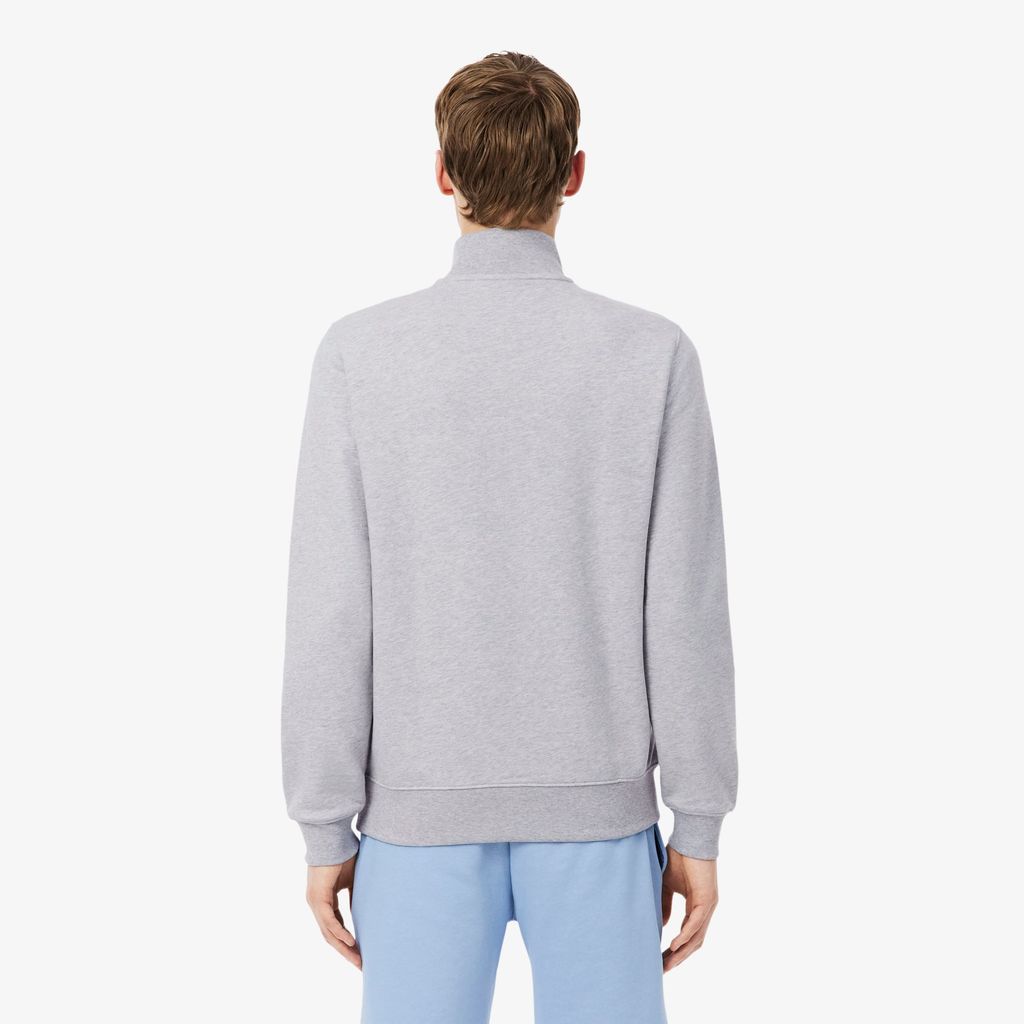 Áo Nỉ Lacoste Nam Dáng Cổ Điển Có Khóa Kéo Cổ Cao