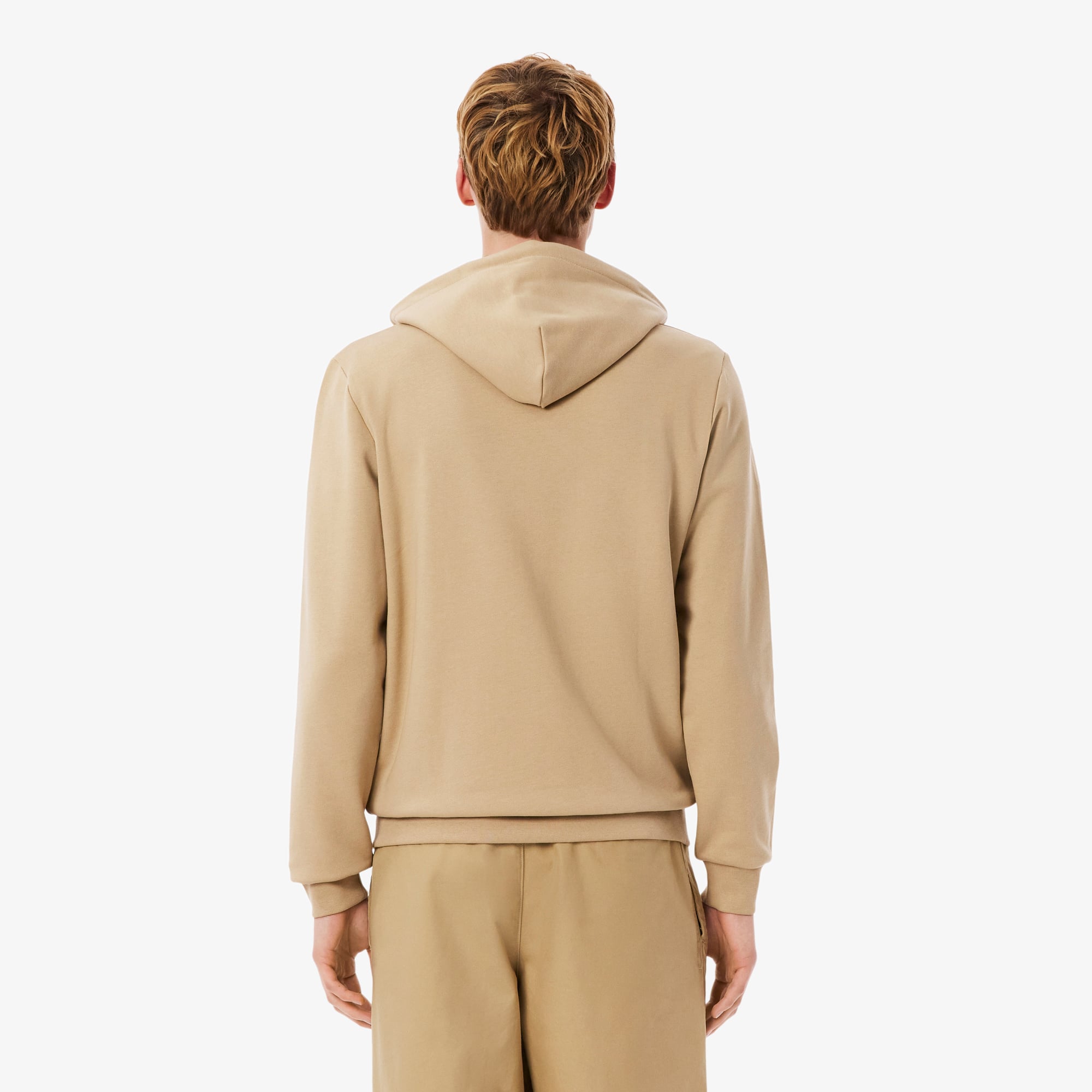 Áo Nỉ Lacoste Nam Dáng Cổ Điển Có Khoá Kéo