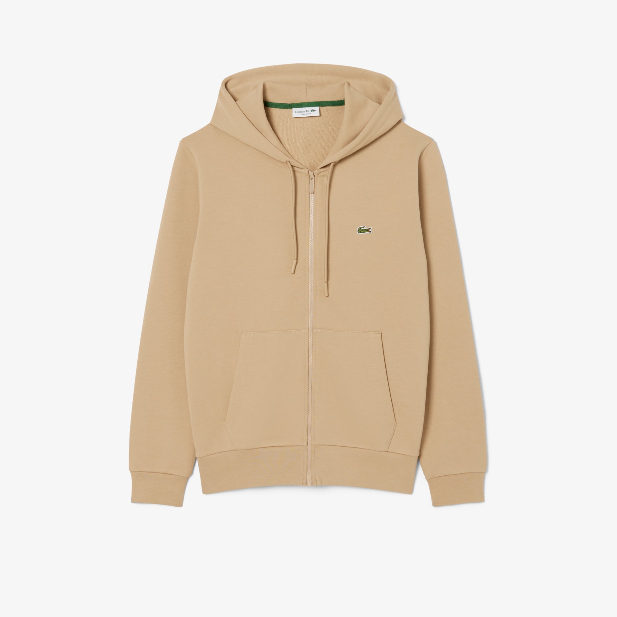 Áo Nỉ Lacoste Nam Dáng Cổ Điển Có Khoá Kéo