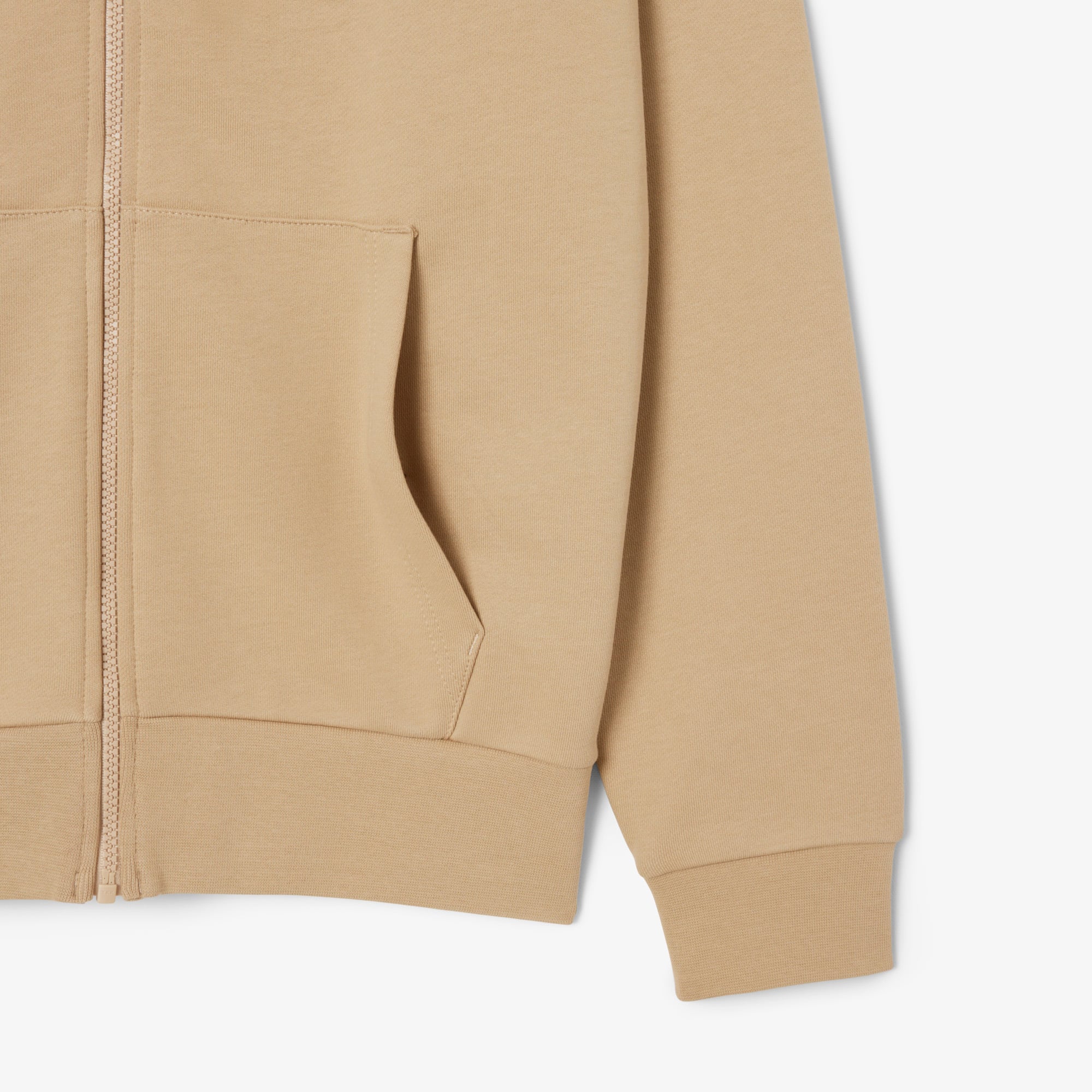 Áo Nỉ Lacoste Nam Dáng Cổ Điển Có Khoá Kéo