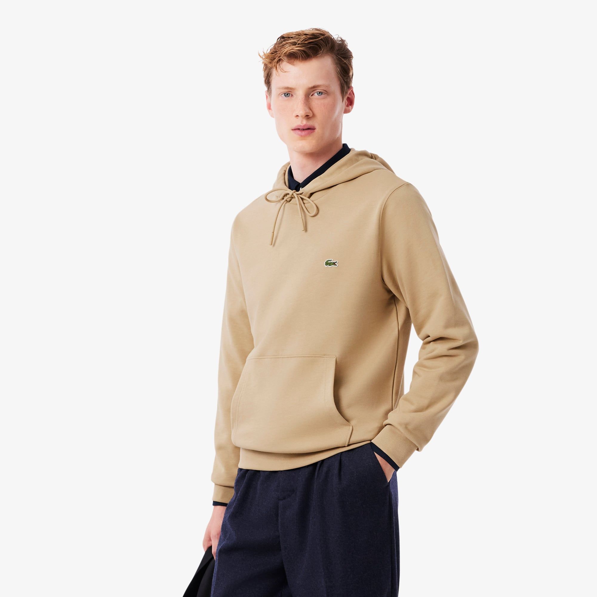 Áo Nỉ Hoodie Lacoste Nam Chất Liệu Cotton
