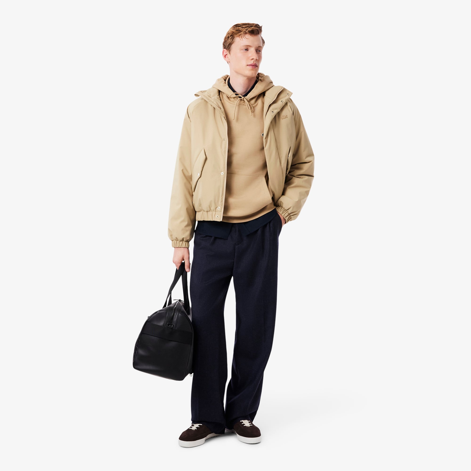 Áo Nỉ Hoodie Lacoste Nam Chất Liệu Cotton