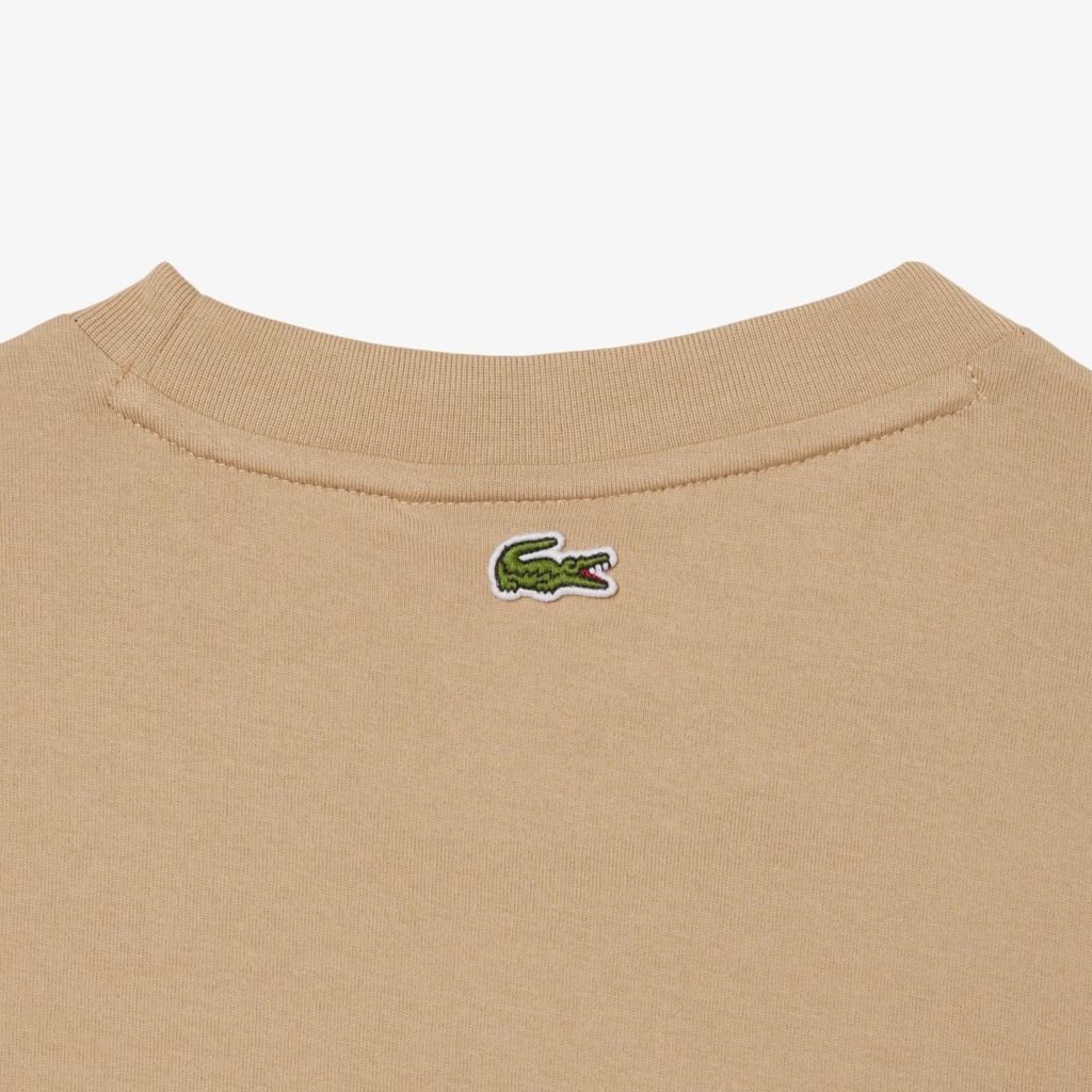 Áo Thun Lacoste Nữ Chất Liệu Cotton Họa Tiết In
