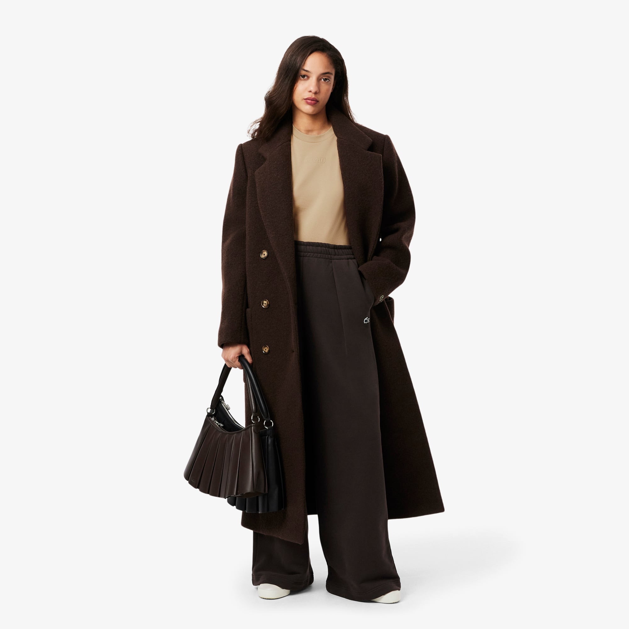 Áo Thun Lacoste Nữ Chất Liệu Cotton Họa Tiết In