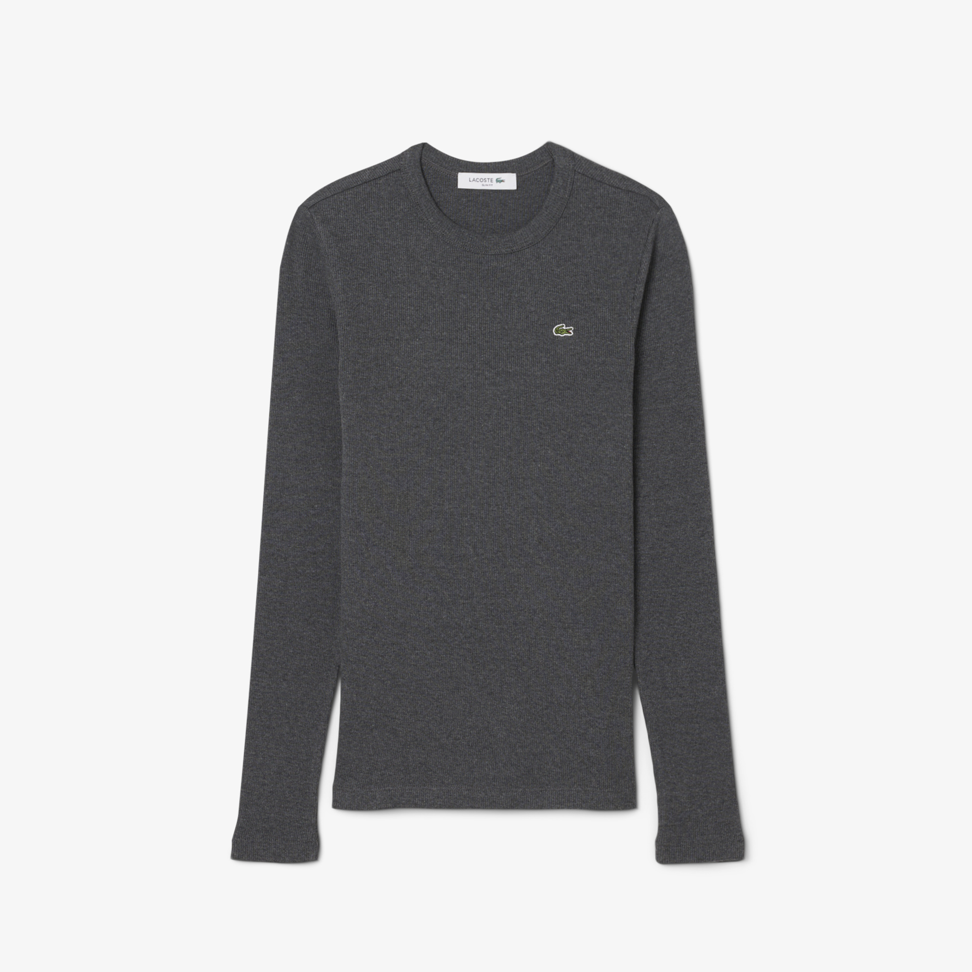 Áo Thun Lacoste Nữ Ôm Dáng Chất Liệu Cotton Gân