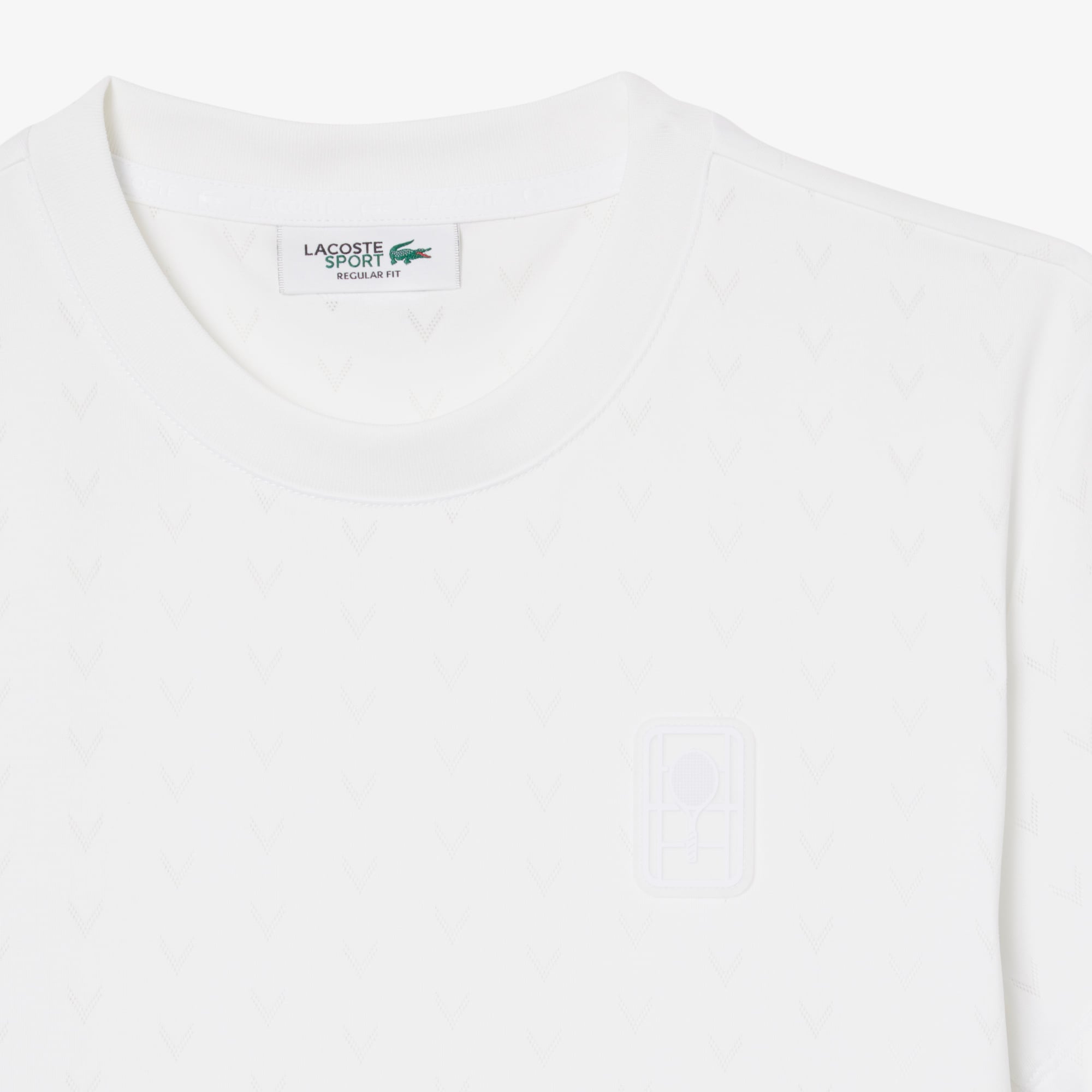 Áo Thun Tennis Lacoste Nữ Ôm Dáng Công Nghệ Thoáng Khí