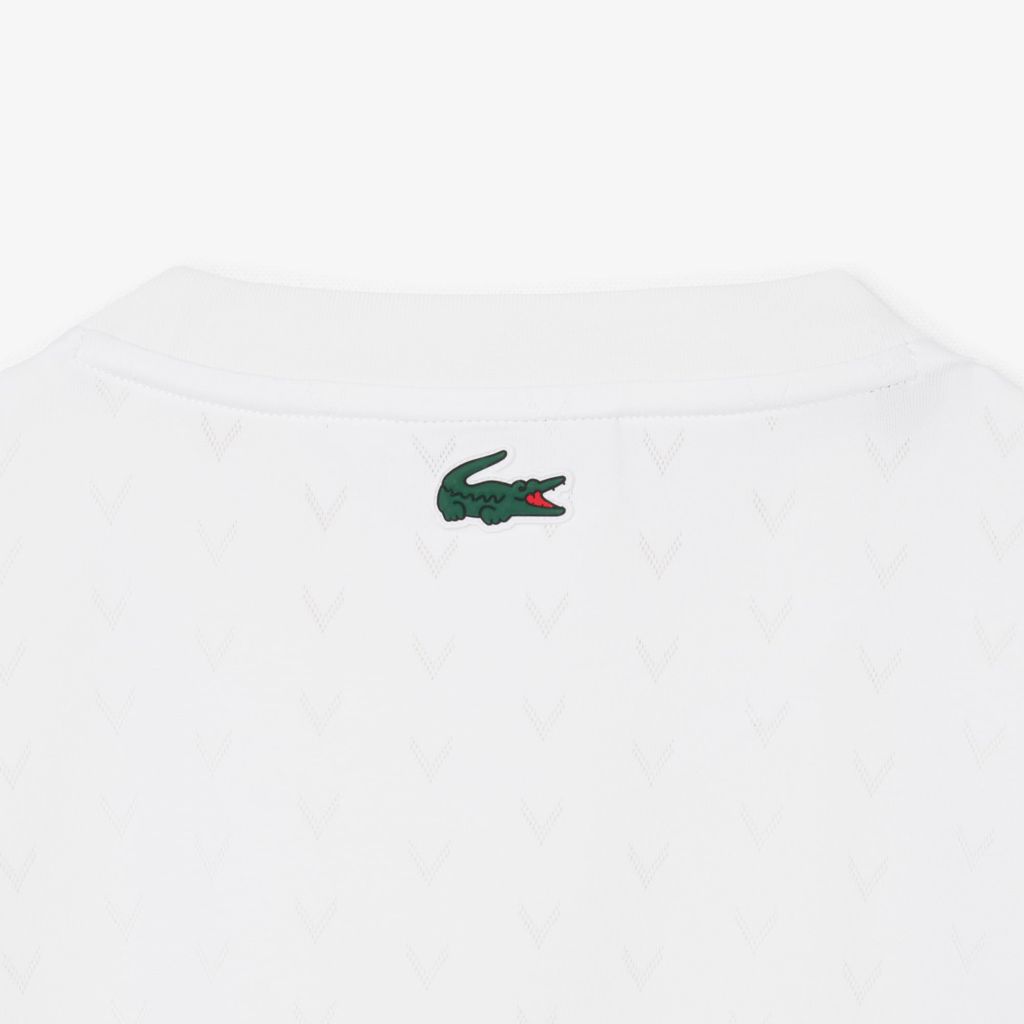 Áo Thun Tennis Lacoste Nữ Ôm Dáng Công Nghệ Thoáng Khí