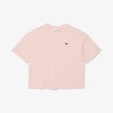 Áo Thun Lacoste Nữ Dáng Rộng Landscape Crocodile