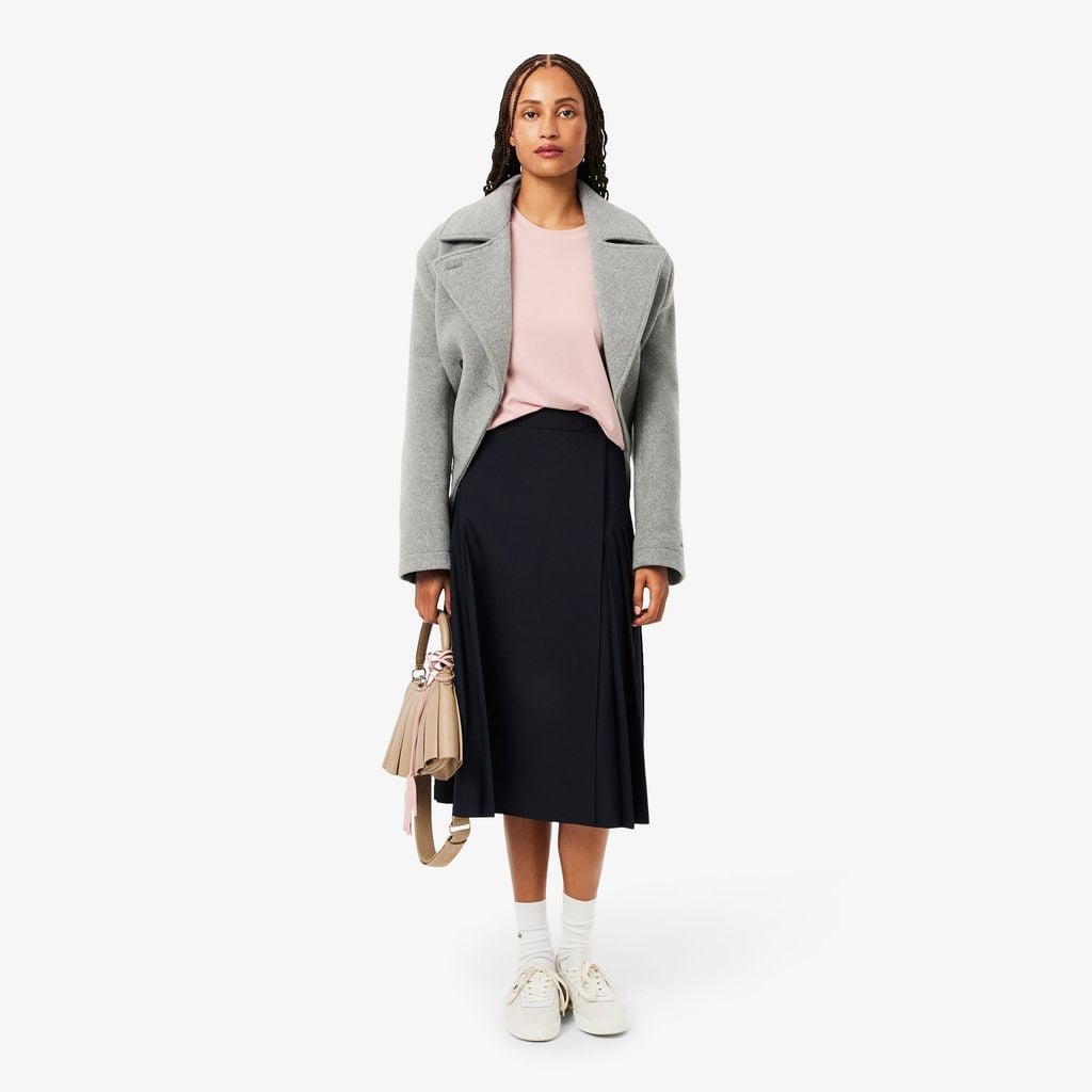 Áo Thun Lacoste Nữ Dáng Rộng Landscape Crocodile