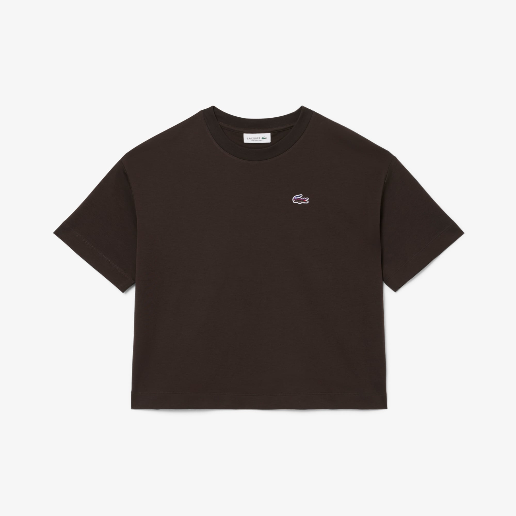 Áo Thun Lacoste Nữ Dáng Rộng Landscape Crocodile