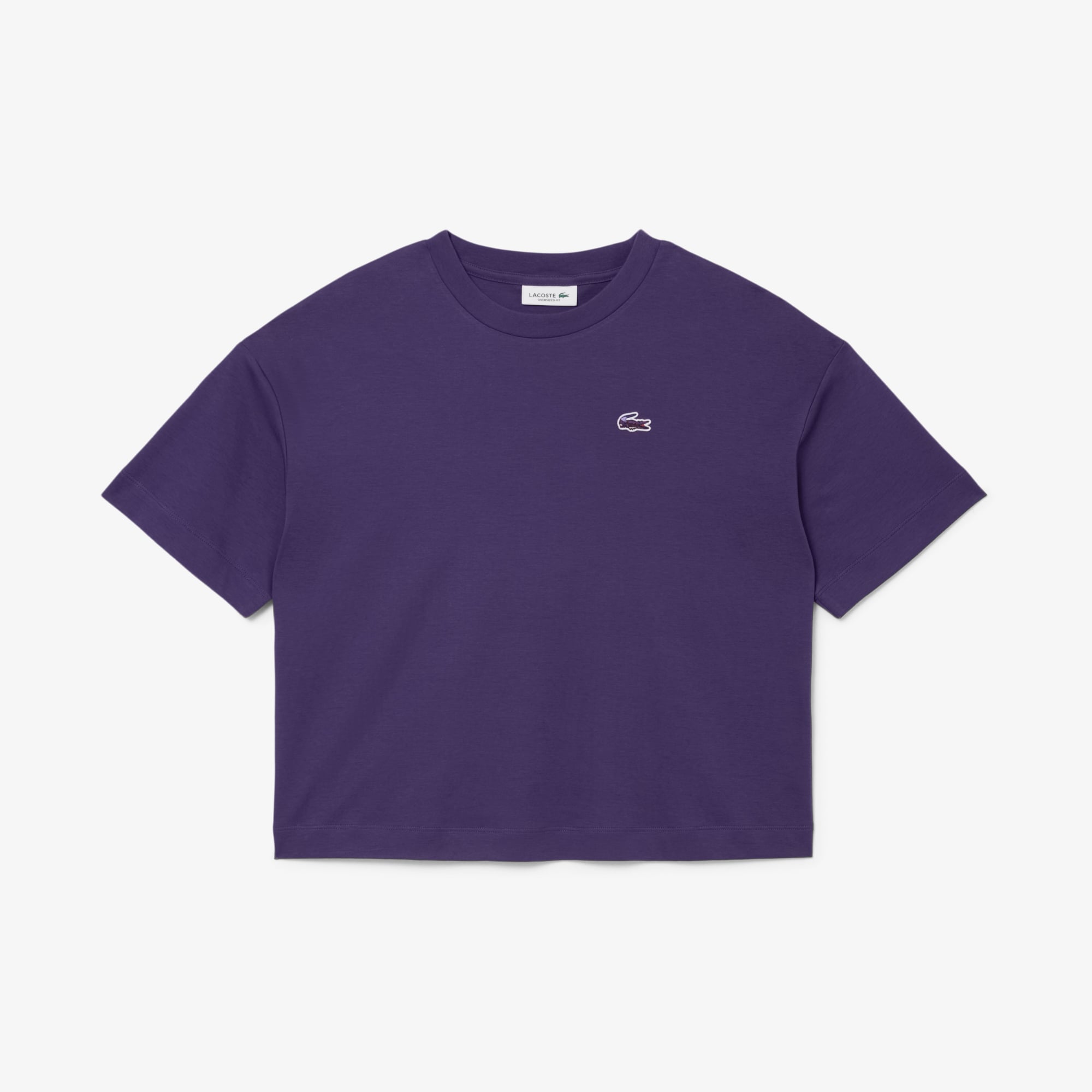 Áo Thun Lacoste Nữ Dáng Rộng Landscape Crocodile