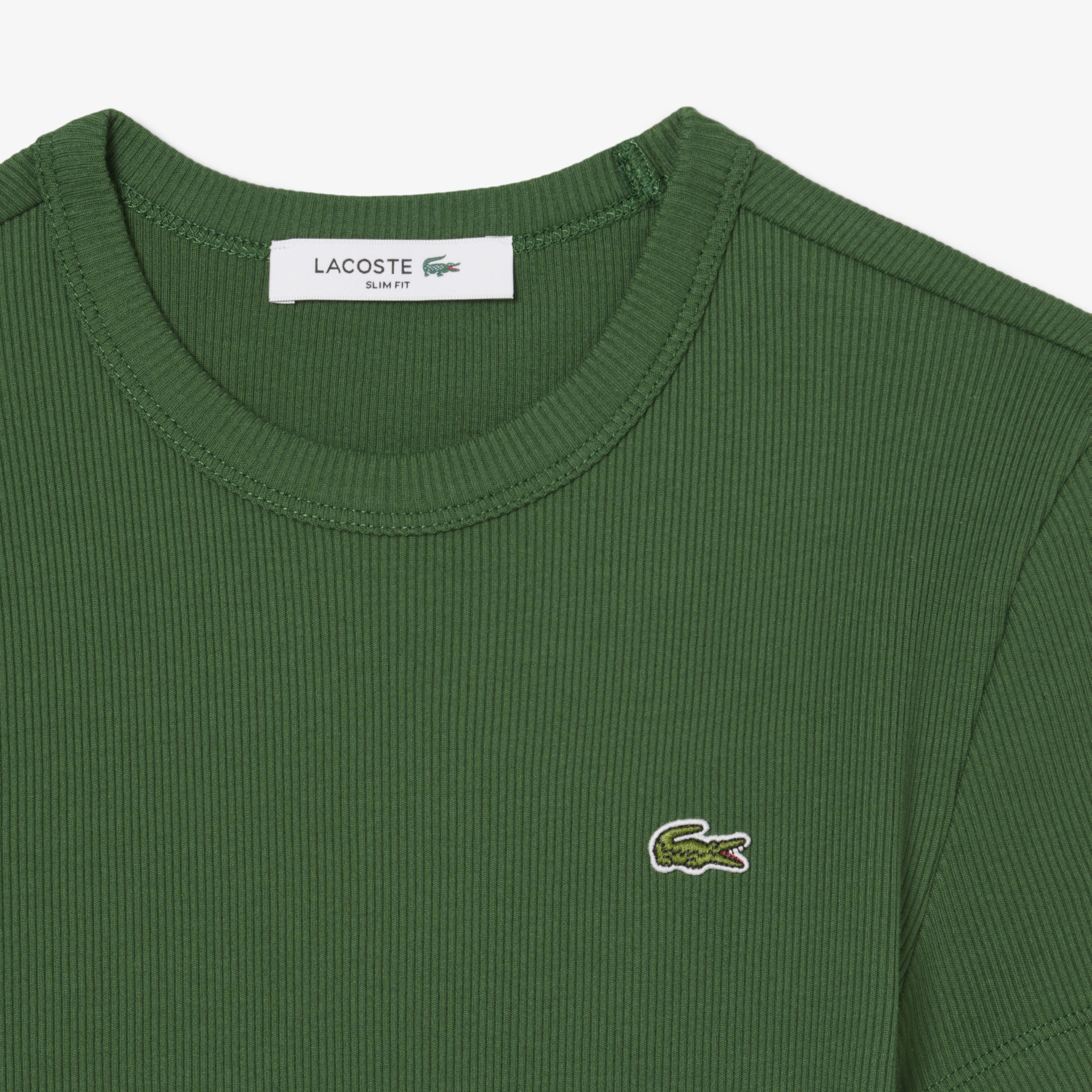 Áo thun nữ ôm dáng cotton organic Lacoste VN – LACOSTE VIỆT NAM
