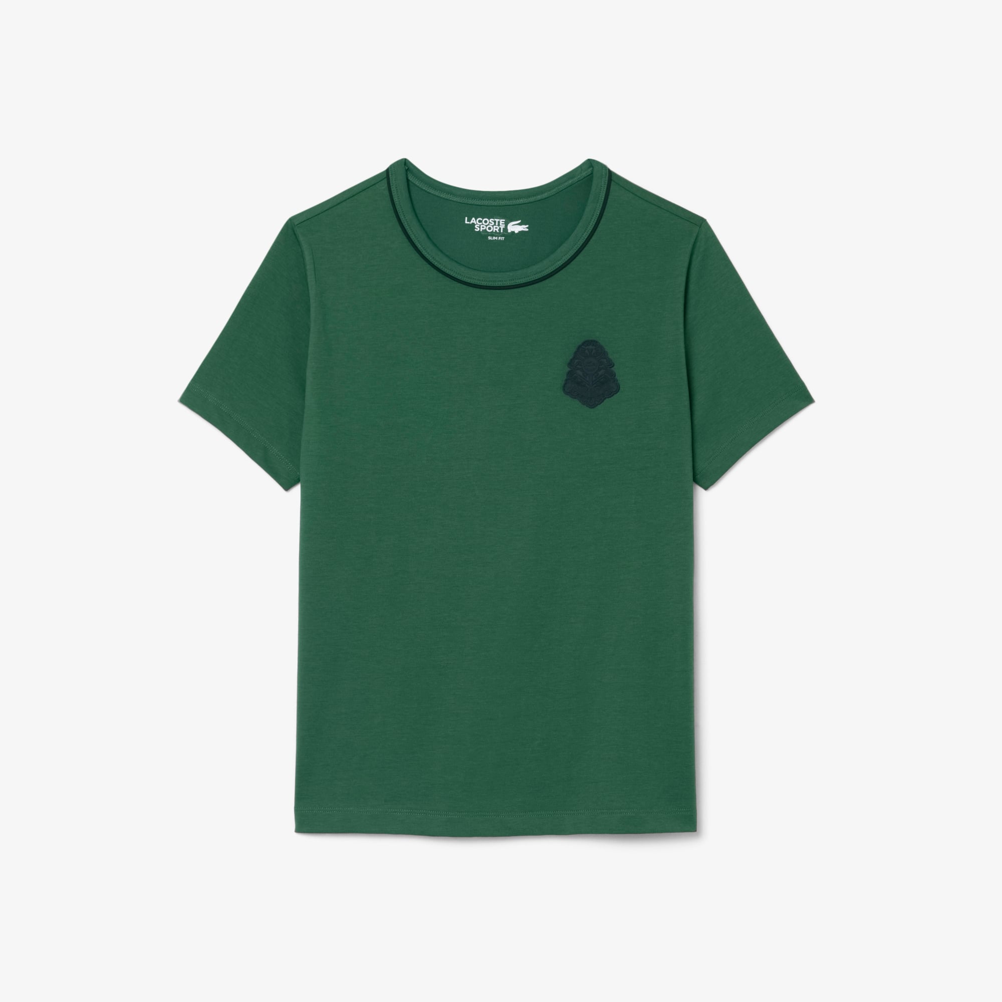 Áo Thun Golf Lacoste Nữ Công Nghệ Ultra Dry Ôm Dáng Chất Liệu Cotton