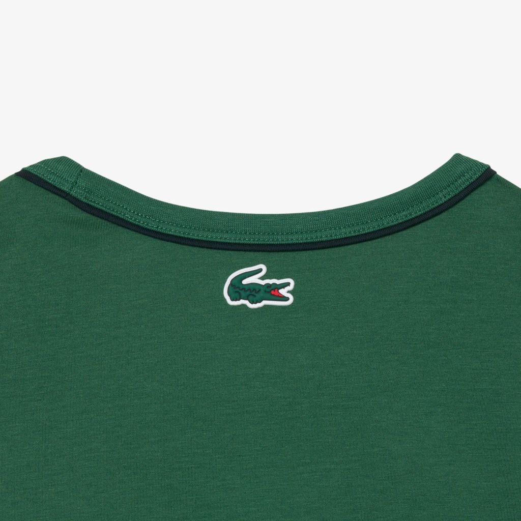 Áo Thun Golf Lacoste Nữ Công Nghệ Ultra Dry Ôm Dáng Chất Liệu Cotton