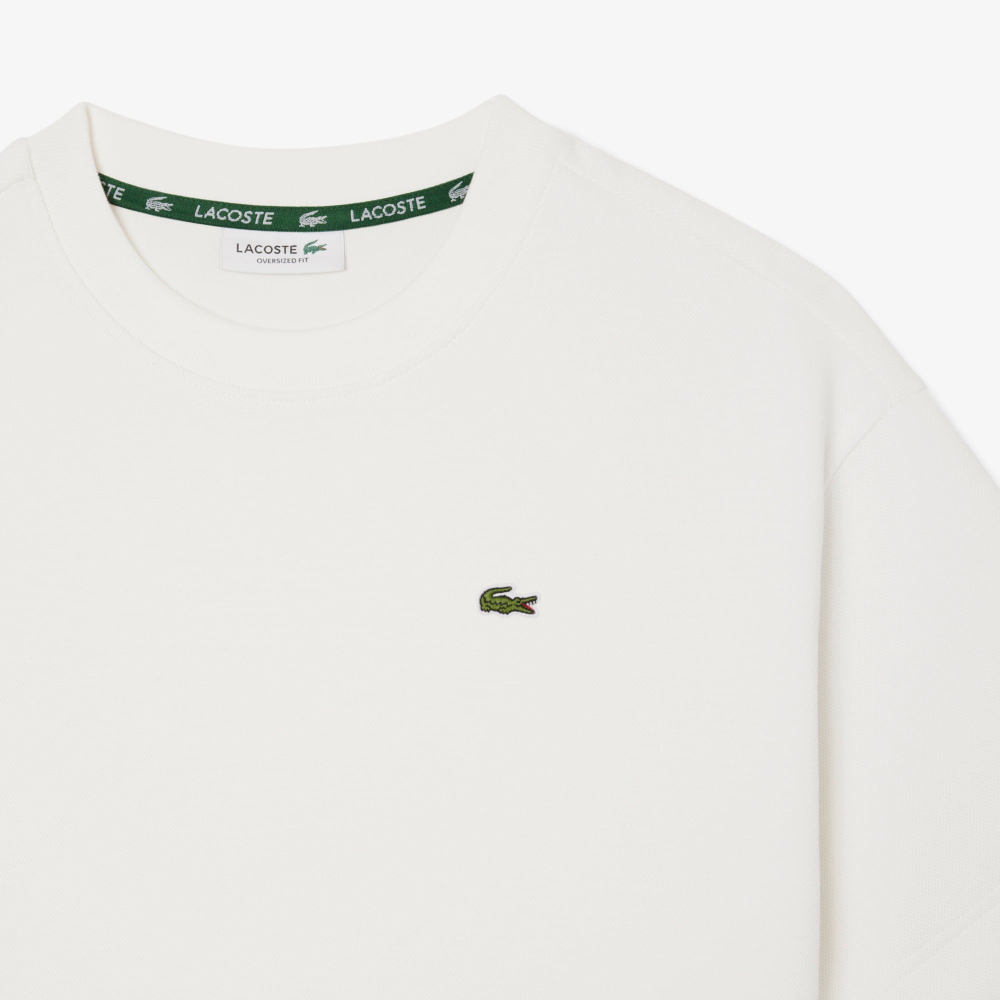 Áo Thun Lacoste Nữ Piqué Double Face Size Lớn