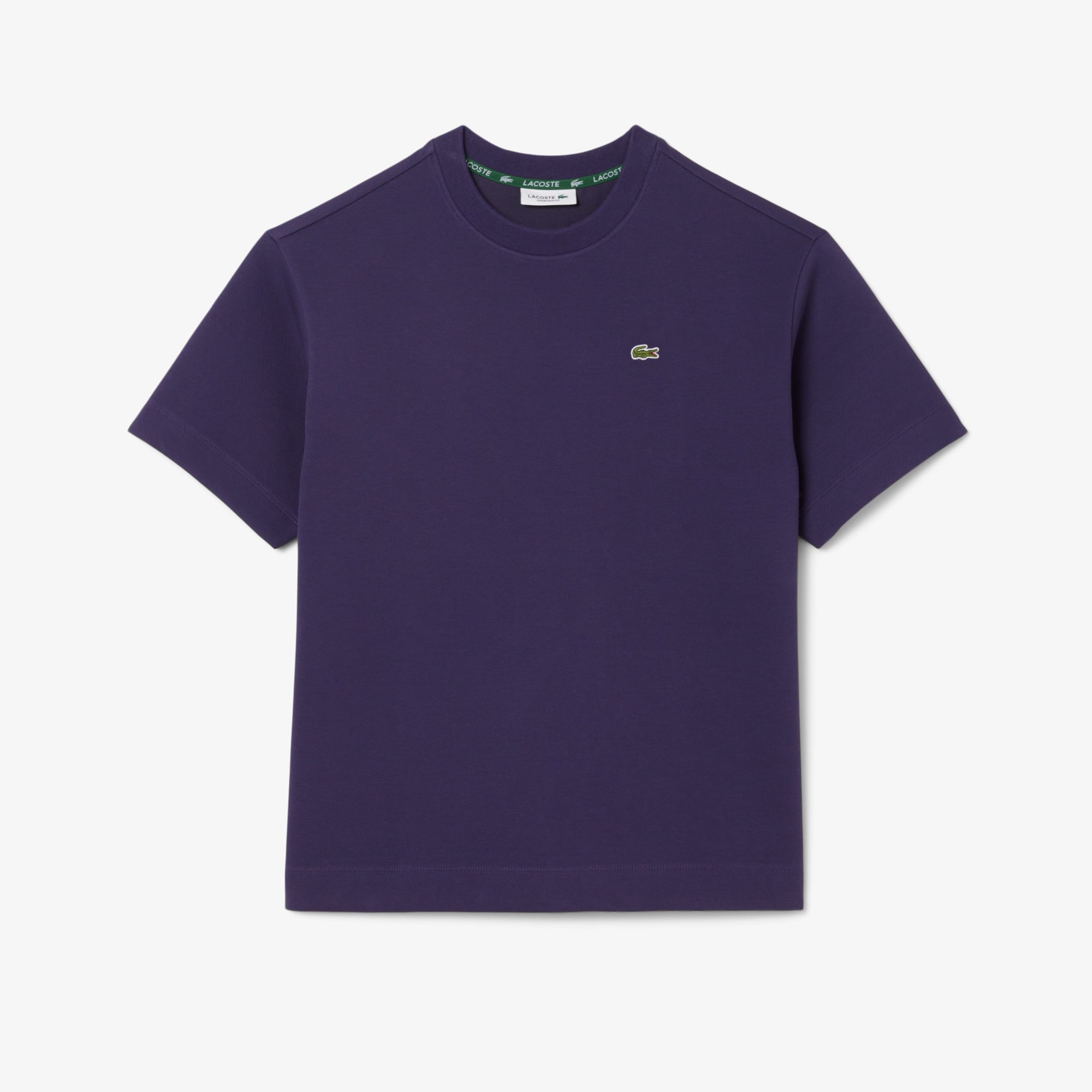 Áo Thun Lacoste Nữ Piqué Double Face Size Lớn