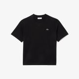 Áo Thun Lacoste Nữ Dáng Rộng Mái Chất Liệu Cotton Mềm