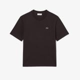 Áo Thun Lacoste Nữ Dáng Rộng Mái Chất Liệu Cotton Mềm