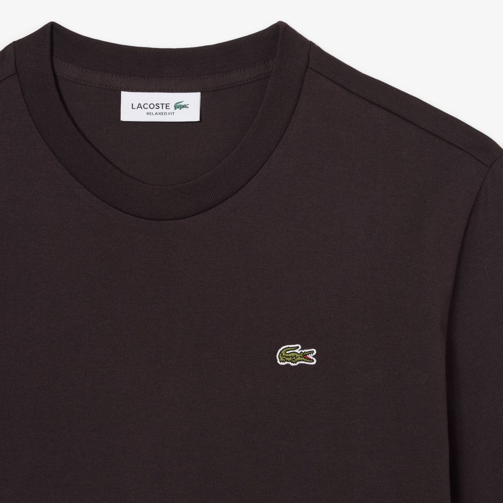 Áo Thun Lacoste Nữ Dáng Rộng Mái Chất Liệu Cotton Mềm