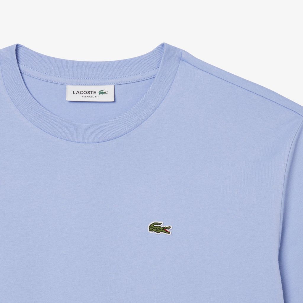 Áo Thun Lacoste Nữ Dáng Rộng Mái Chất Liệu Cotton Mềm