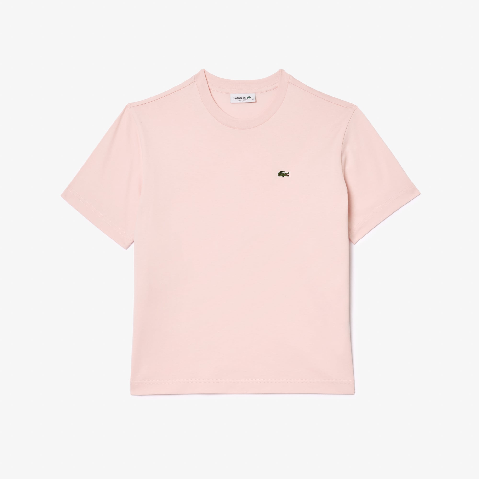 Áo Thun Lacoste Nữ Dáng Rộng Mái Chất Liệu Cotton Mềm