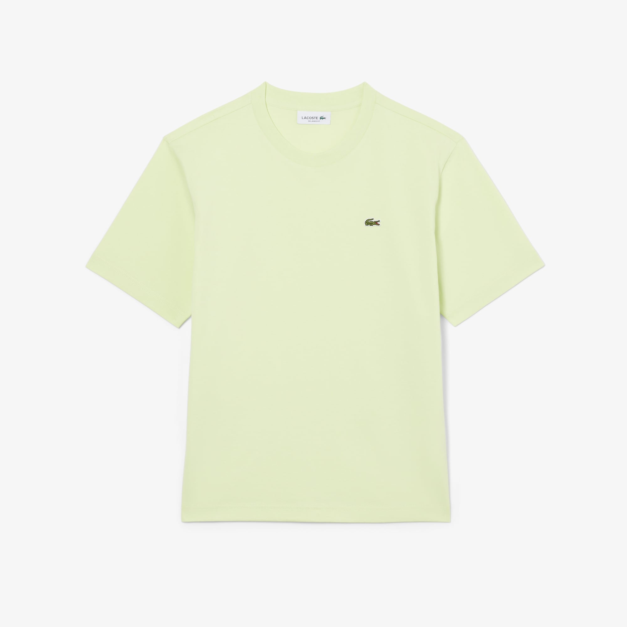 Áo Thun Lacoste Nữ Dáng Rộng Mái Chất Liệu Cotton Mềm