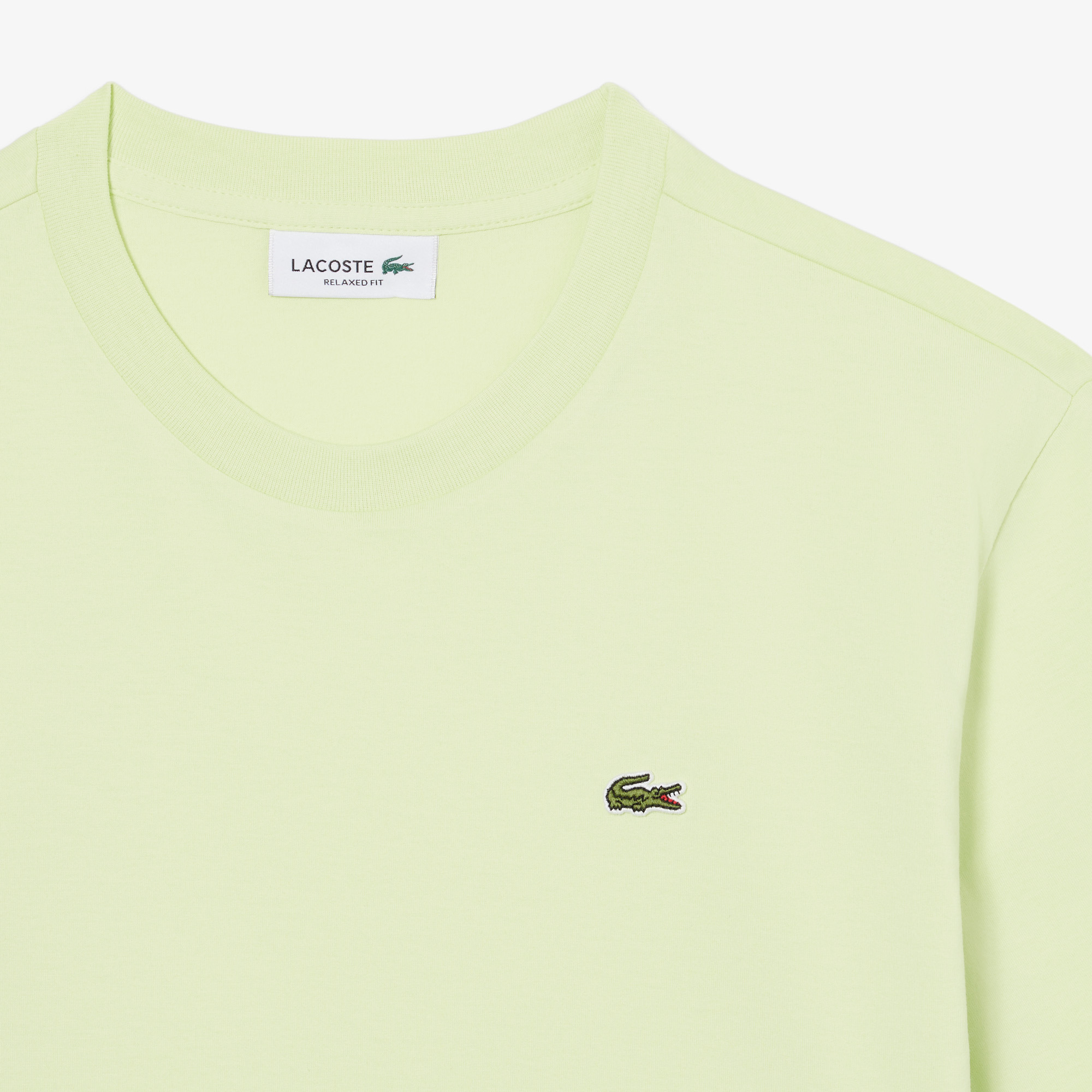 Áo Thun Lacoste Nữ Dáng Rộng Mái Chất Liệu Cotton Mềm