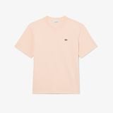 Áo Thun Lacoste Nữ Dáng Rộng Mái Chất Liệu Cotton Mềm