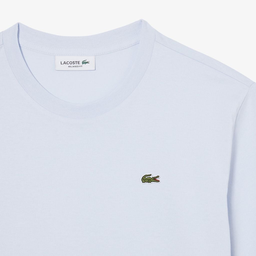 Áo Thun Lacoste Nữ Dáng Rộng Mái Chất Liệu Cotton Mềm