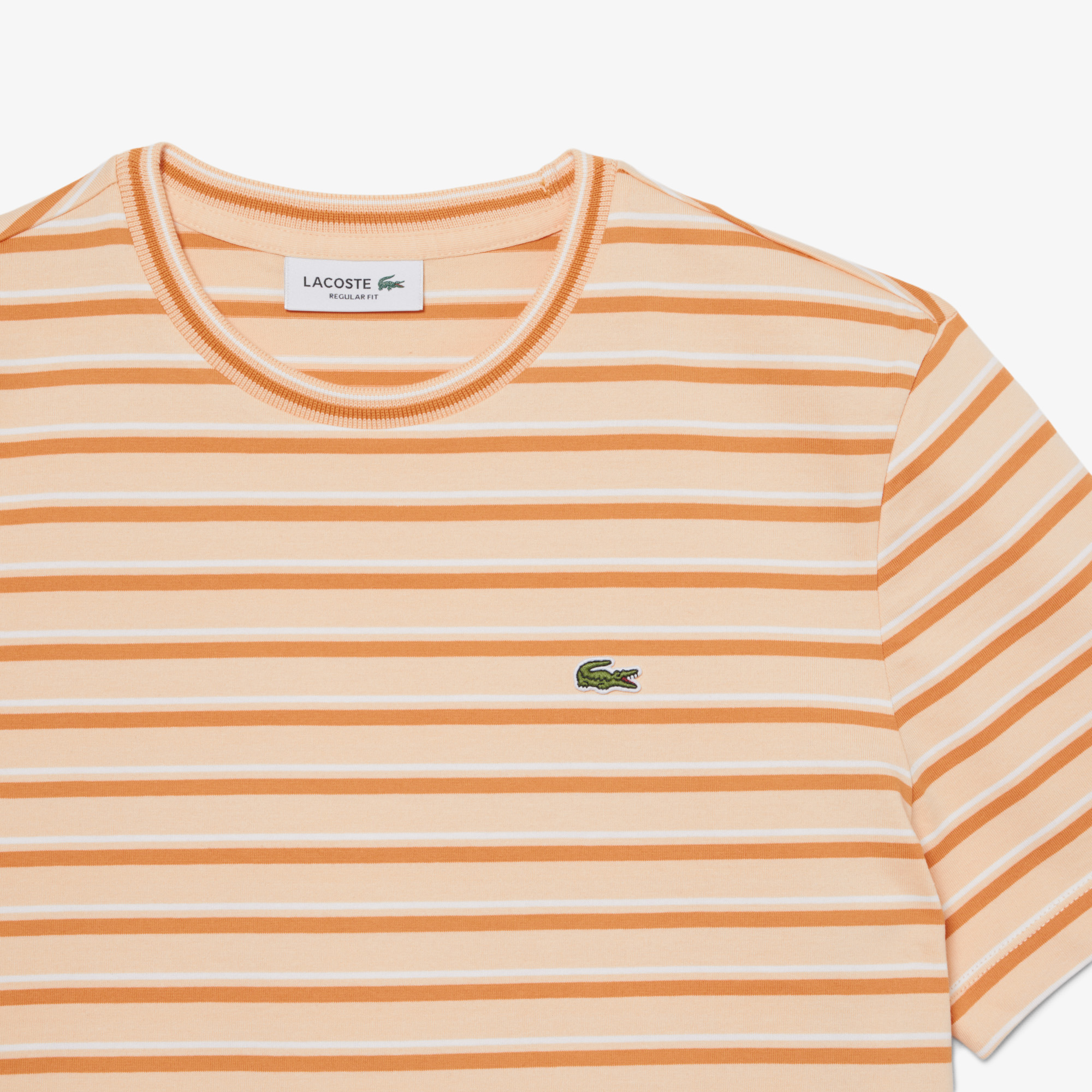 Áo Thun Lacoste Nữ Dáng Suông Jersey Sọc