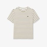 Áo Thun Lacoste Nữ Dáng Suông Jersey Sọc