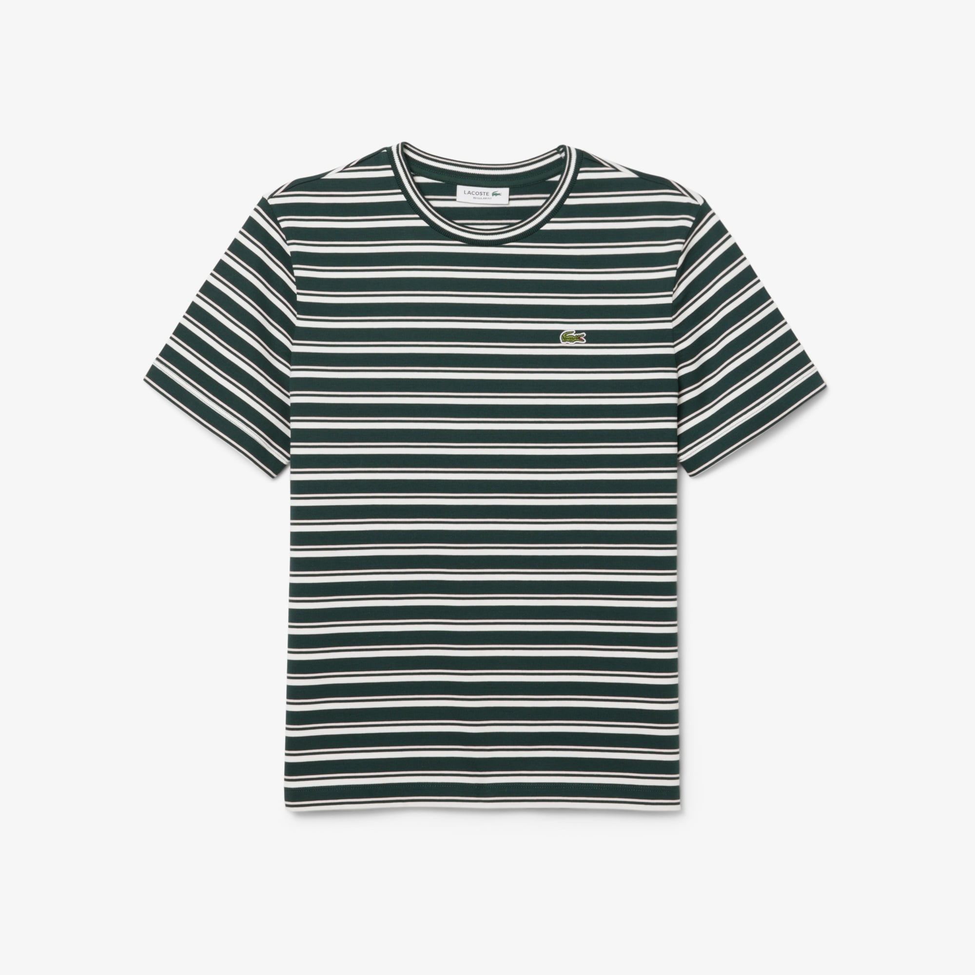 Áo Thun Lacoste Nữ Dáng Suông Jersey Sọc