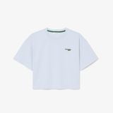 Áo Thun Lacoste Nữ Dáng Rộng Chất Liệu Cotton Jersey Phong Cách Thường Ngày