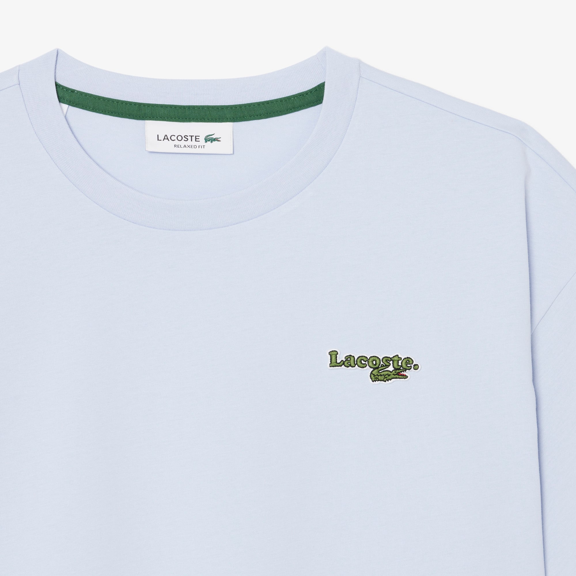 Áo Thun Lacoste Nữ Dáng Rộng Chất Liệu Cotton Jersey Phong Cách Thường Ngày