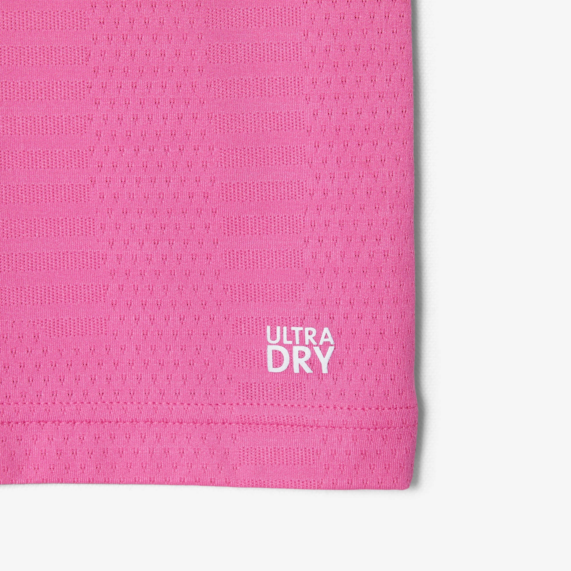 Áo Thun Tennis Lacoste Nam Dáng Suông Dệt Nổi Co Giãn Công Nghệ Thoáng Khí