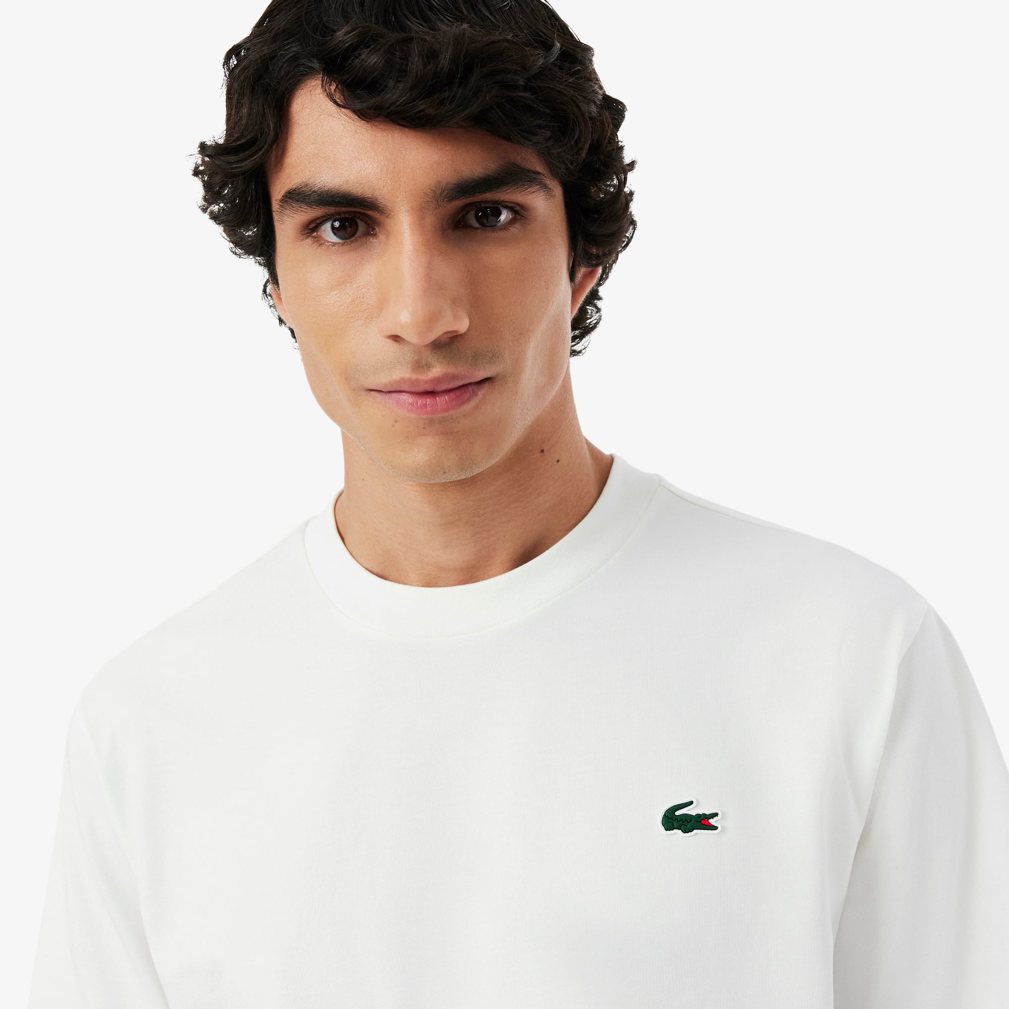 Áo Thun Golf Lacoste Nam Dáng Suông Công Nghệ Thoáng Khí