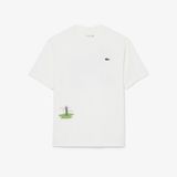 Áo Thun Golf Lacoste Nam Dáng Suông Công Nghệ Thoáng Khí