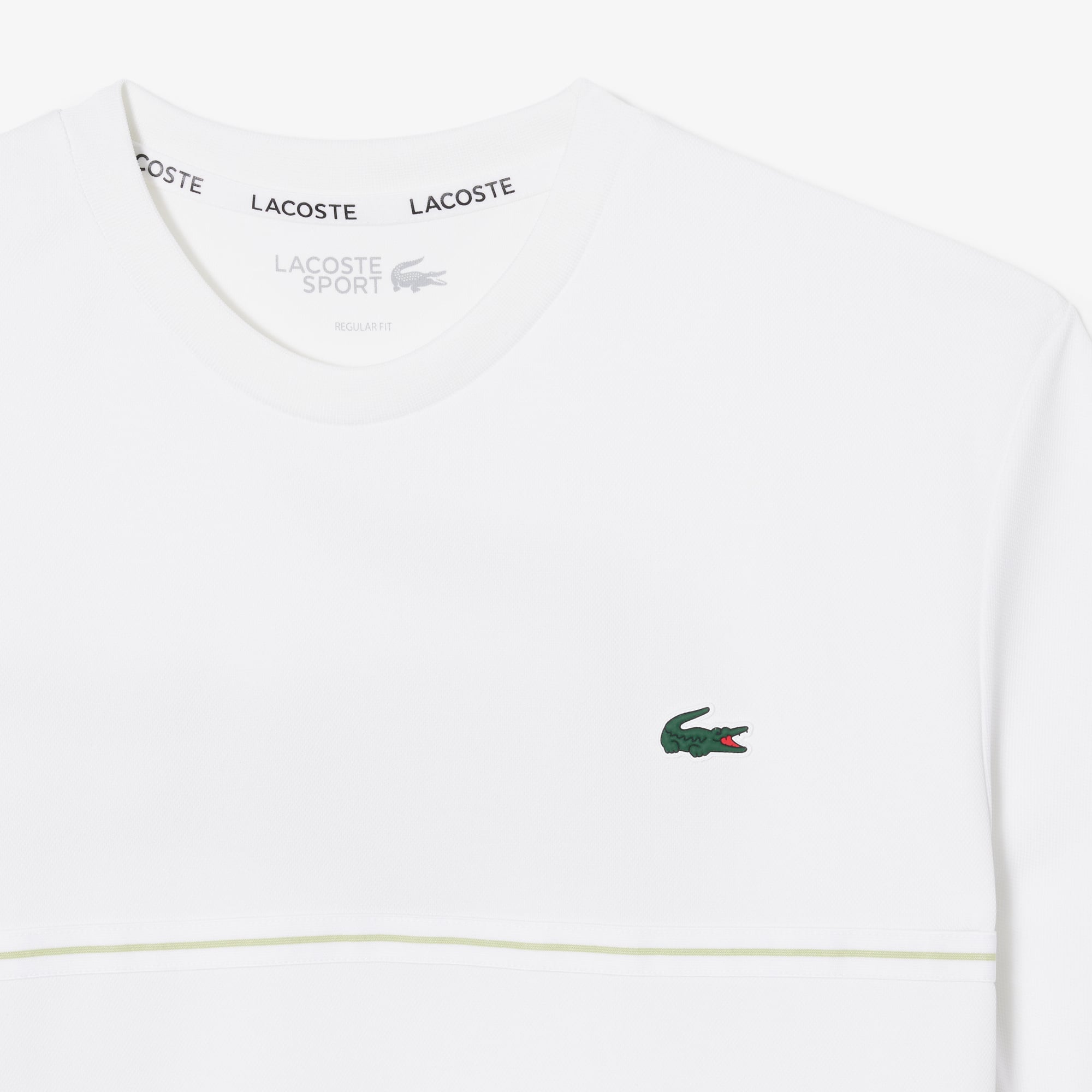 Áo Thun Thể Thao Lacoste Nam Dáng Cổ Điển In Hình Cá Sấu Công Nghệ Thoáng Khí