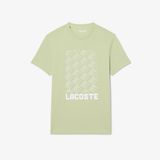 Áo Thun Tennis Lacoste Nam Dáng Suông In Hình Công Nghệ Thoáng Khí