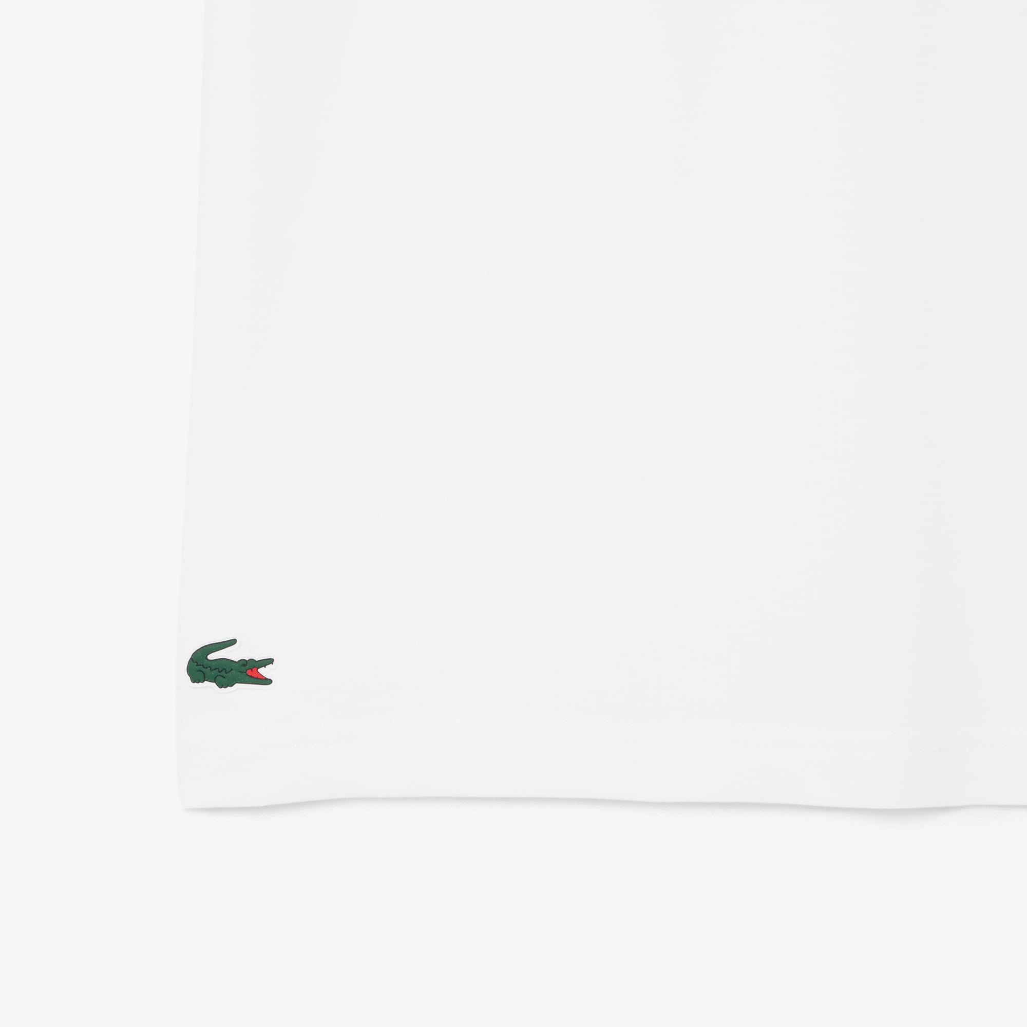 Áo Thun Thể Thao Lacoste Nam Dáng Suông In Hình Công Nghệ Thoáng Khí