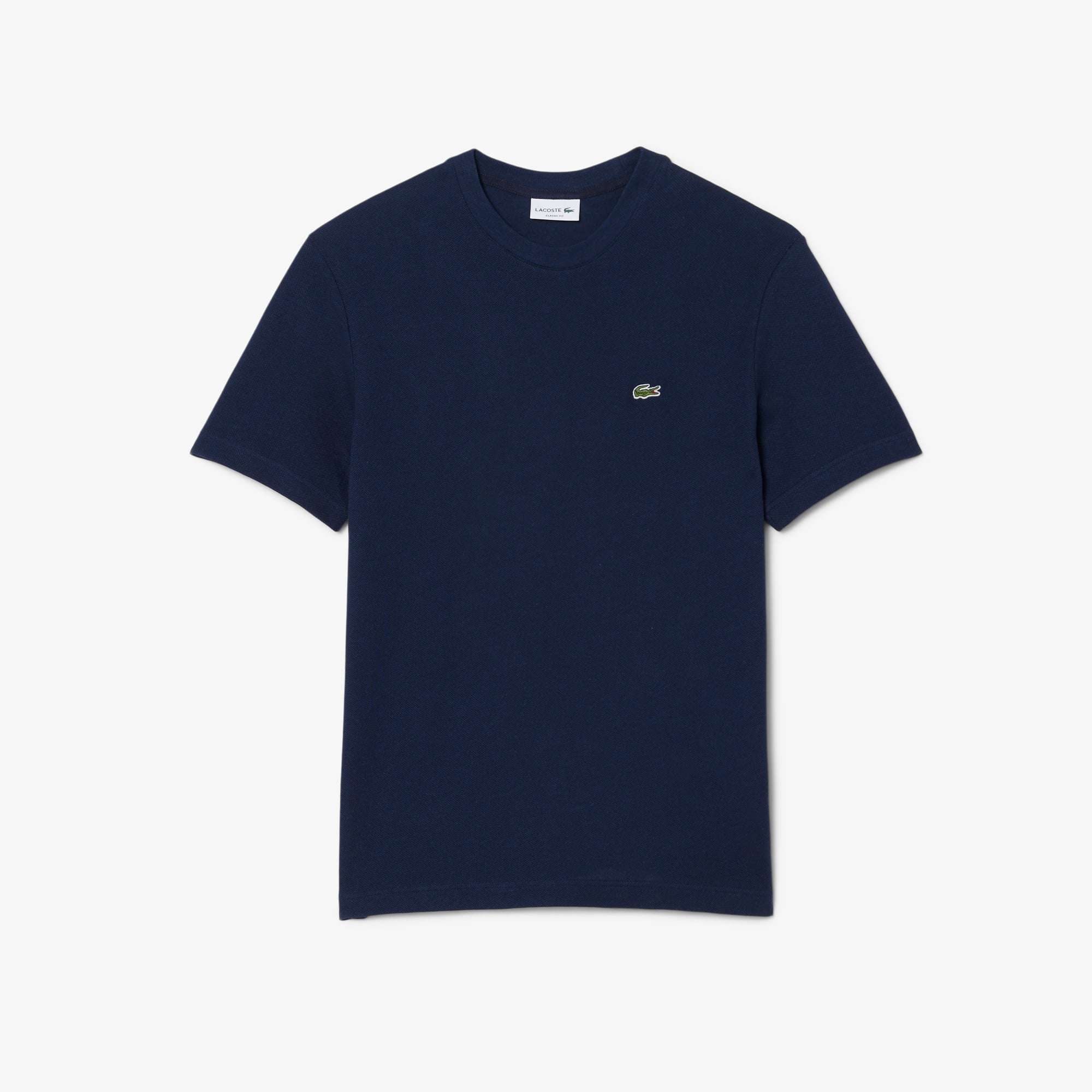 Áo Thun Lacoste Nam Chất Liệu Cotton Linen Piqué