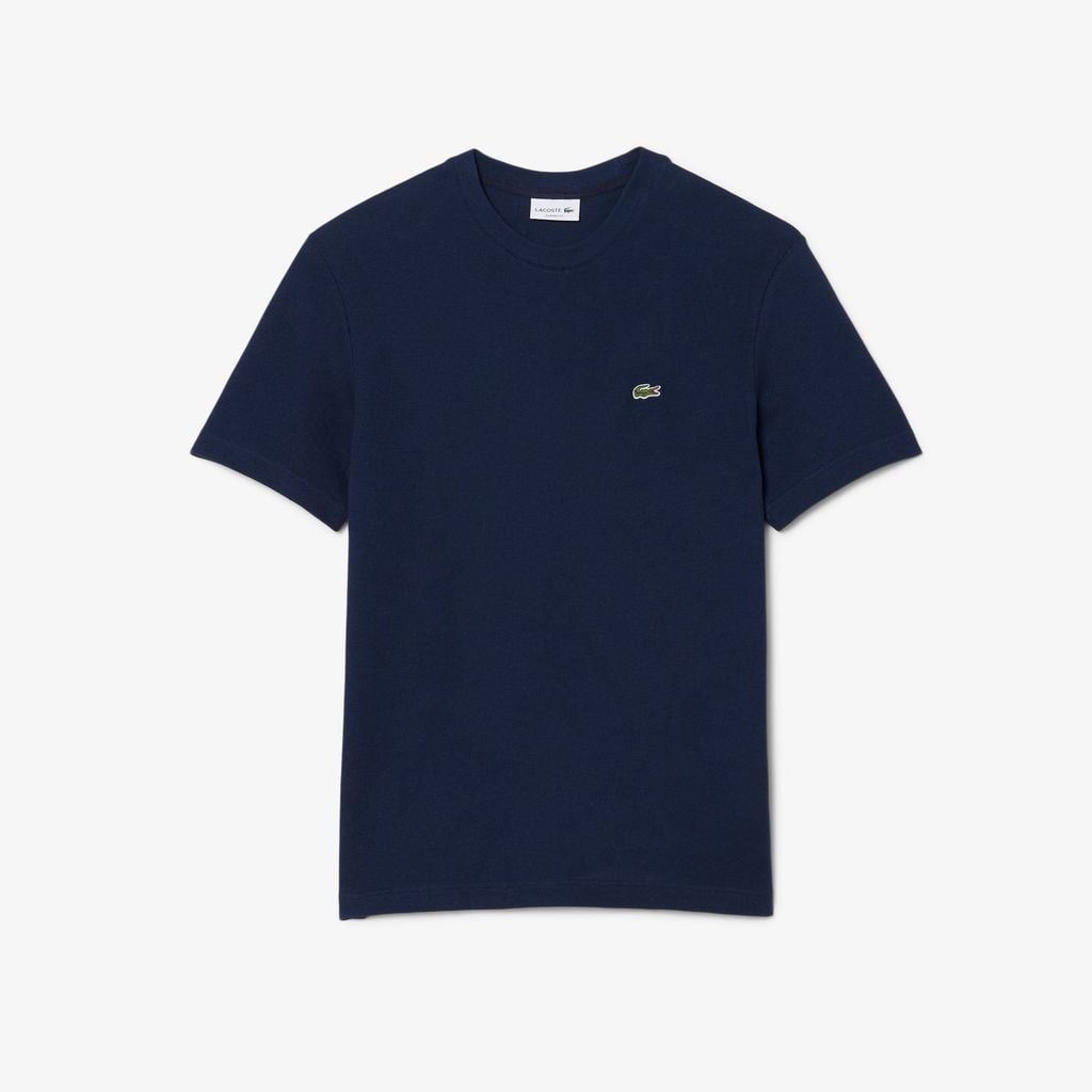 Áo Thun Lacoste Nam Chất Liệu Cotton Linen Piqué